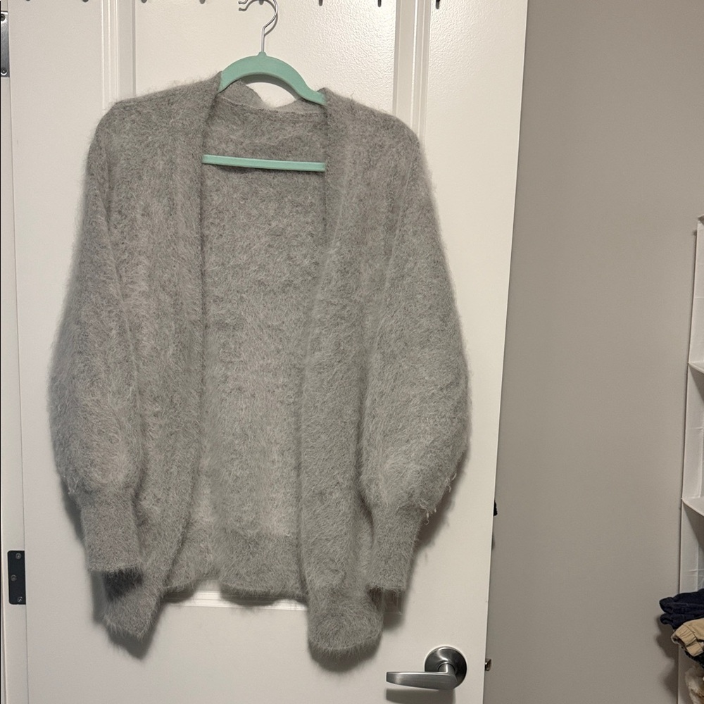 Source Unknown Soft Gray Women's Cardigan
